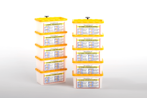 Behållare för flytande läkemedelsavfall, 0,45 Liter 10-pack