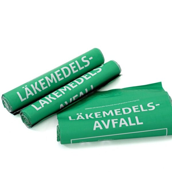 Avfallspåse för läkemedelsavfall x 36 st.